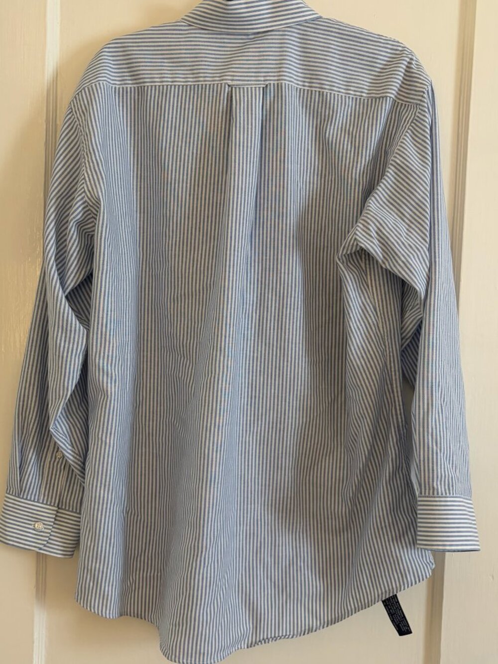 STAFFORD Wrinkle-Free striped oxford dress shirt - Picture 2 of 9